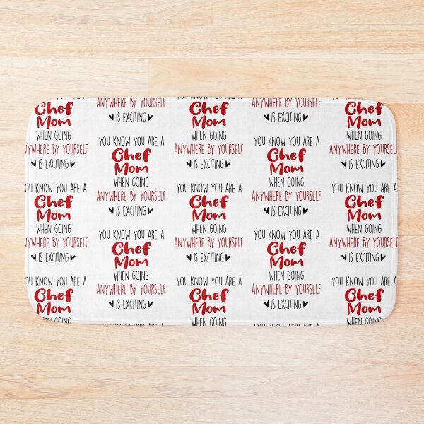 Item preview, You Know You're A Chef Mom When, Mothers Day Cooking Chef designed and sold by EasyPrintGift.