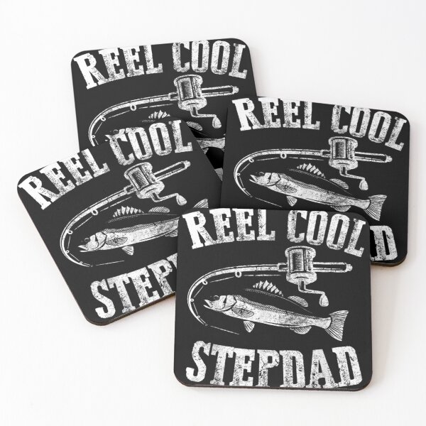 Item preview, Reel Cool Stepdad Fishing Gift For Father Day designed and sold by DKshowmaker.