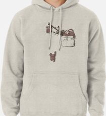 Pocket Sloth Family Pullover Hoodie