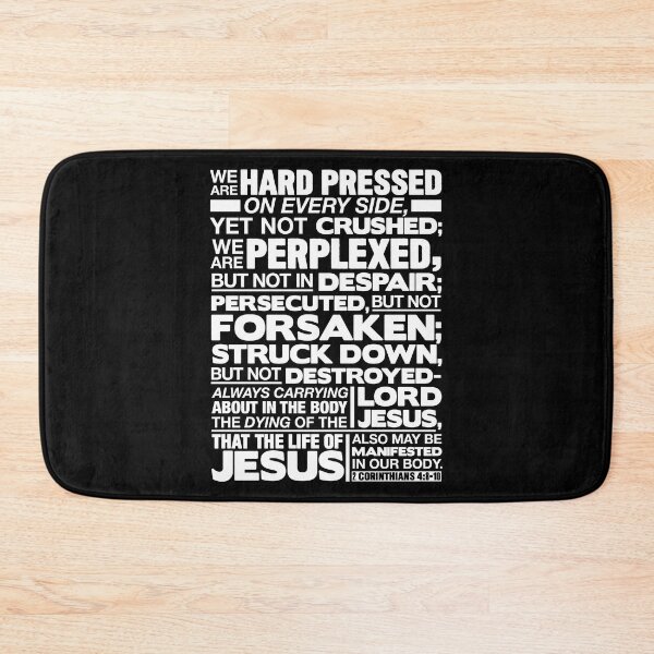 Item preview, 2 Corinthians 4:8-10 Not Forsaken designed and sold by plushism.