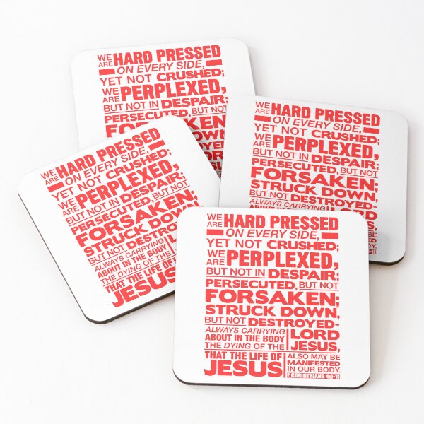 Item preview, 2 Corinthians 4:8-10 Not Forsaken designed and sold by plushism.