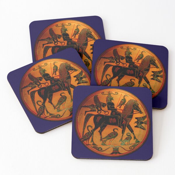 Item preview, Spartan depiction of a horseman and Nike designed and sold by Zanimations.