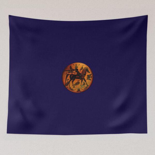 Item preview, Spartan depiction of a horseman and Nike designed and sold by Zanimations.