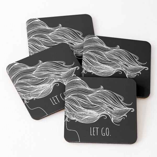 Item preview, Let Go Black designed and sold by ValAndVanya.