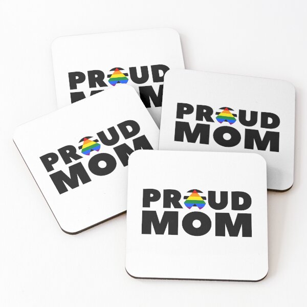 Item preview, Proud Mom Allies. LGBTQ Ally Pride designed and sold by Subtle Pride Shop.