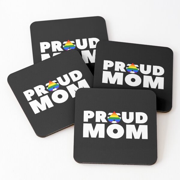 Item preview, Proud Mom Allies. LGBTQ Ally Pride designed and sold by Subtle Pride Shop.