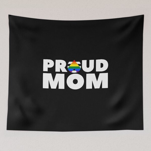 Item preview, Proud Mom Allies. LGBTQ Ally Pride designed and sold by Subtle Pride Shop.