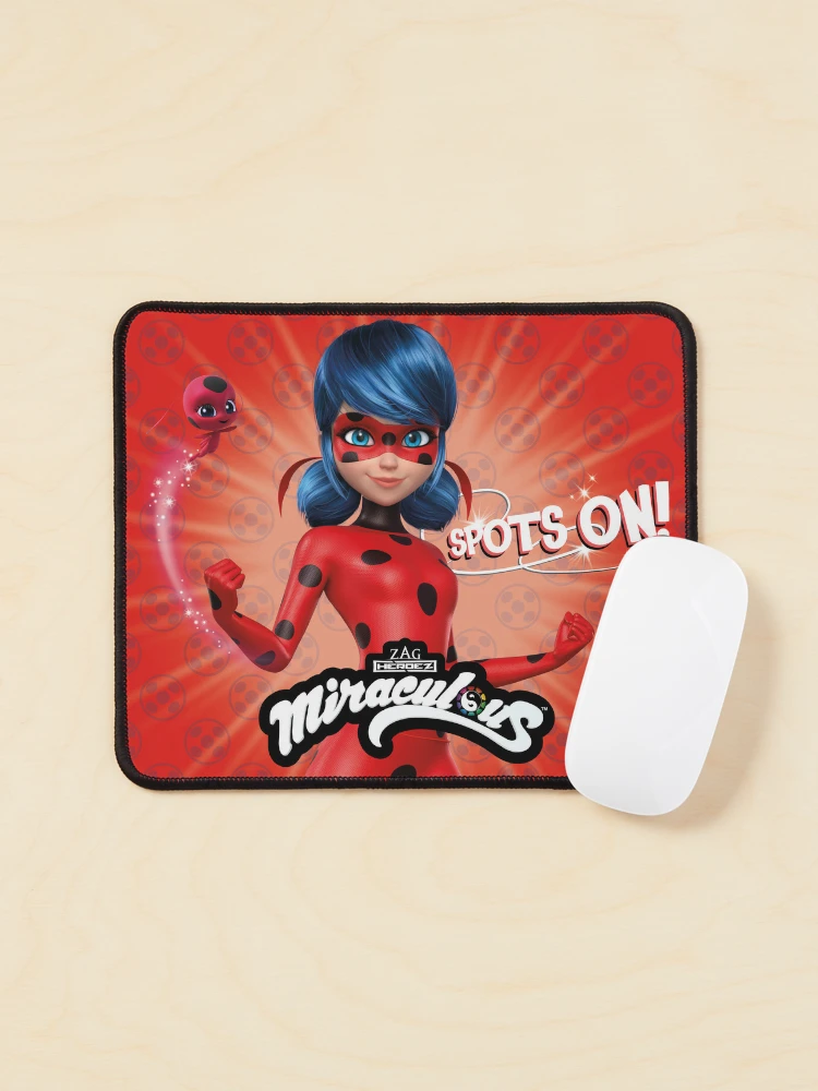Miraculous Ladybug - Cat Noir Badge Mouse Pad for Sale by MiraculousStore