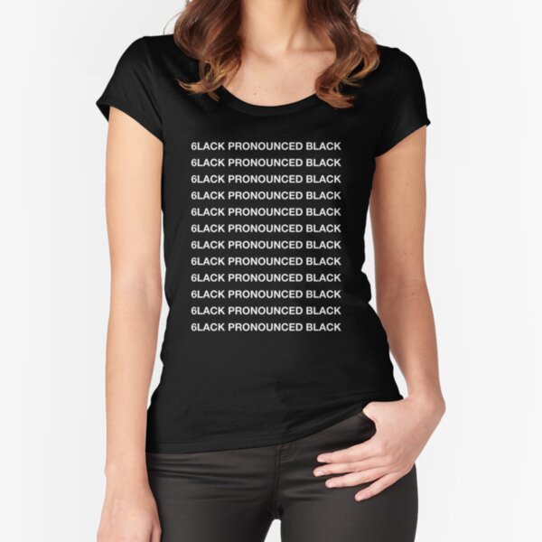 black pronounced black shirt