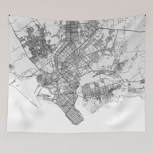 Item preview, Karachi City Map of Sindh, Pakistan  - Light designed and sold by deMAP.