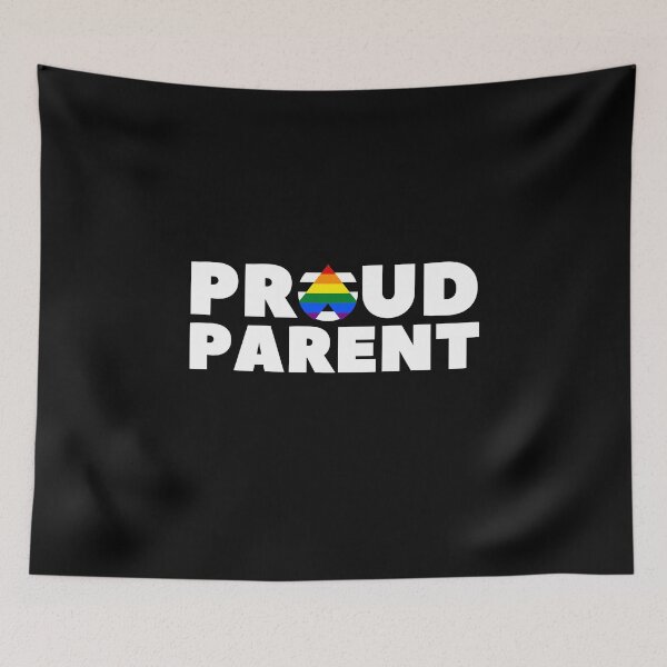 Item preview, Proud Parent Allies. LGBTQ Ally Pride designed and sold by Subtle Pride Shop.