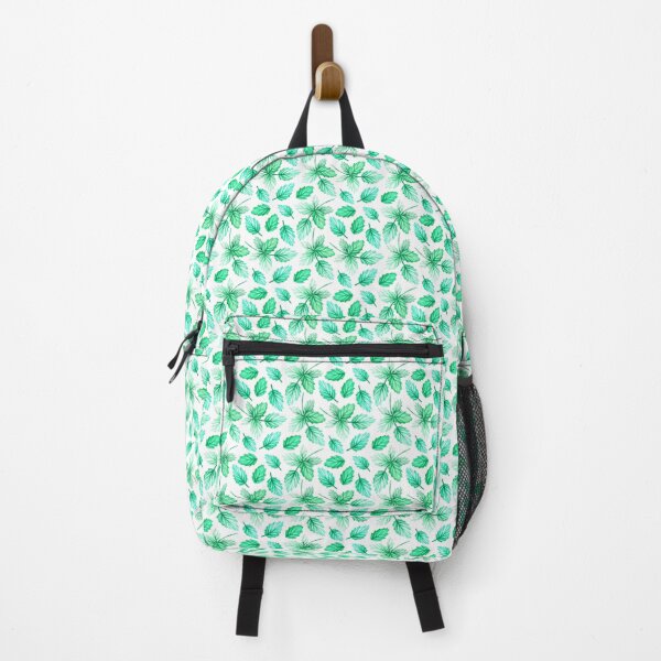 Item preview, Green leaf pattern. Watercolor drawing. designed and sold by Trilisti.