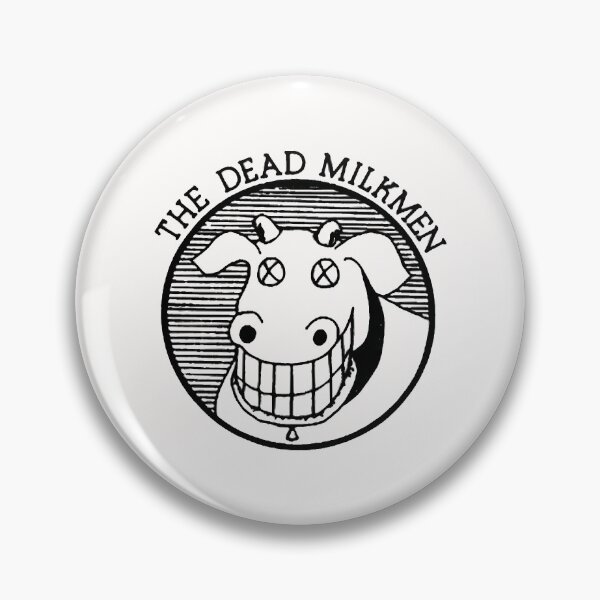 Item preview, DEAD MILKMEN COW LOGO WHITE Licensed Adult cow designed and sold by AlabaJuan.