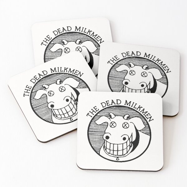 Item preview, DEAD MILKMEN COW LOGO WHITE Licensed Adult cow designed and sold by AlabaJuan.
