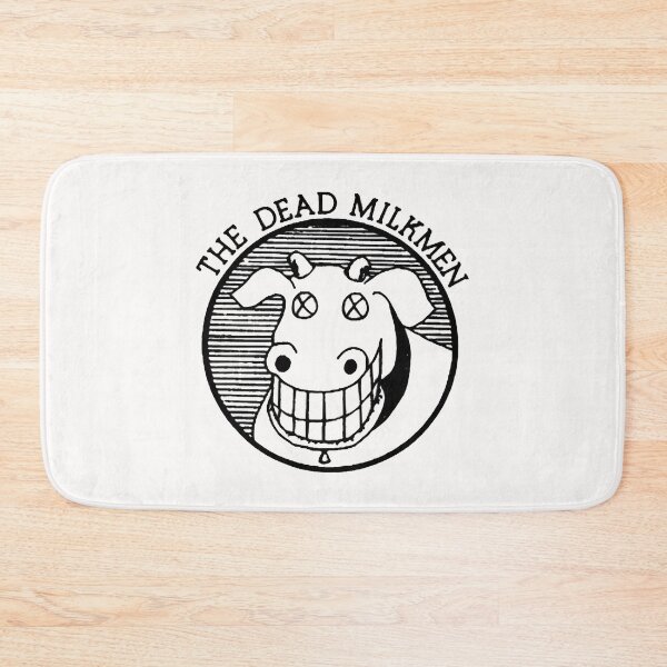 Item preview, DEAD MILKMEN COW LOGO WHITE Licensed Adult cow designed and sold by AlabaJuan.
