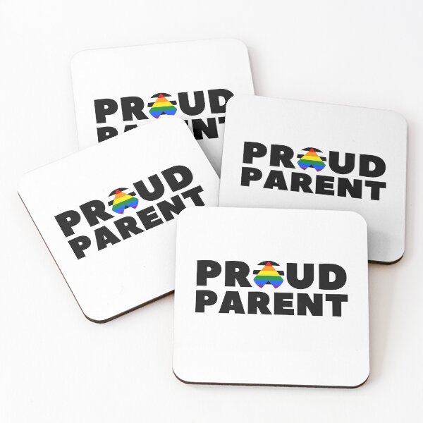 Item preview, Proud Parent Allies. LGBTQ Ally Pride designed and sold by Subtle Pride Shop.
