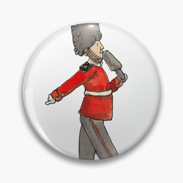 Item preview, Queen's Guard Royal Grenadier seamless repeat pattern   designed and sold by nickjones81.