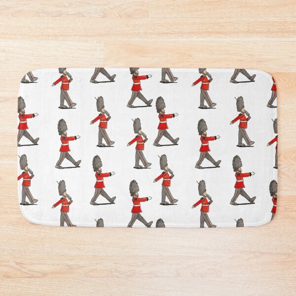 Item preview, Queen's Guard Royal Grenadier seamless repeat pattern   designed and sold by nickjones81.