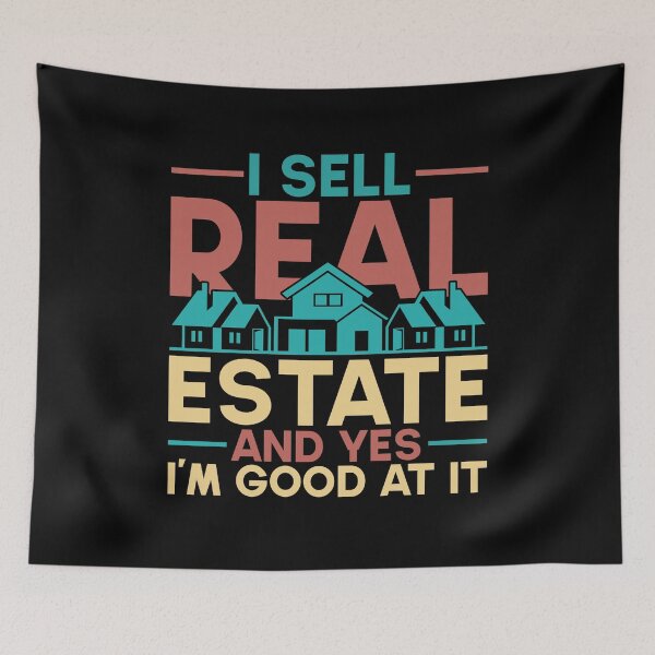 Item preview, Home Seller Funny Realtor Salesperson Real Estate Agent designed and sold by bestshirtdesign.