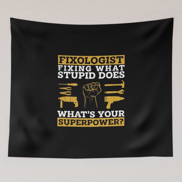 Item preview, Fixologist What Your Superpower Funny Handyman Humor Lover designed and sold by StrongShirts.
