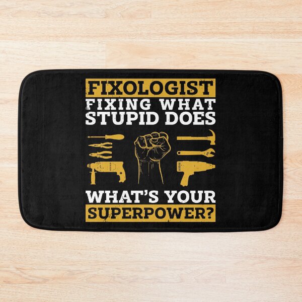 Item preview, Fixologist What's Your Superpower Funny Handyman Humor Lover designed and sold by StrongShirts.