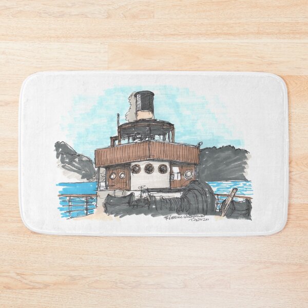 Item preview, Tour Aotearoa 2020 - Queenstown Earnslaw designed and sold by Tom Napper Design.
