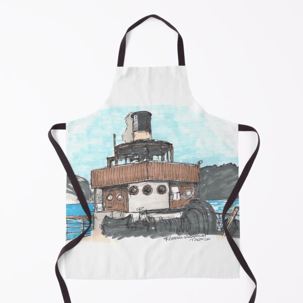 Item preview, Tour Aotearoa 2020 - Queenstown Earnslaw designed and sold by Tom Napper Design.