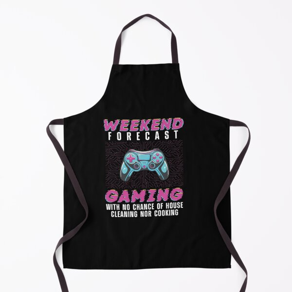 Artikelvorschau, Wochenendprognose Gaming Lustige Computer-Geek-Online-Gamer entworfen und verkauft von StrongShirts.