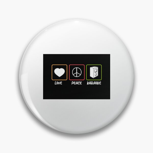 Item preview, Love Peace Karaoke Bar Music Lover Singer Concert designed and sold by DuyPhucCoca.