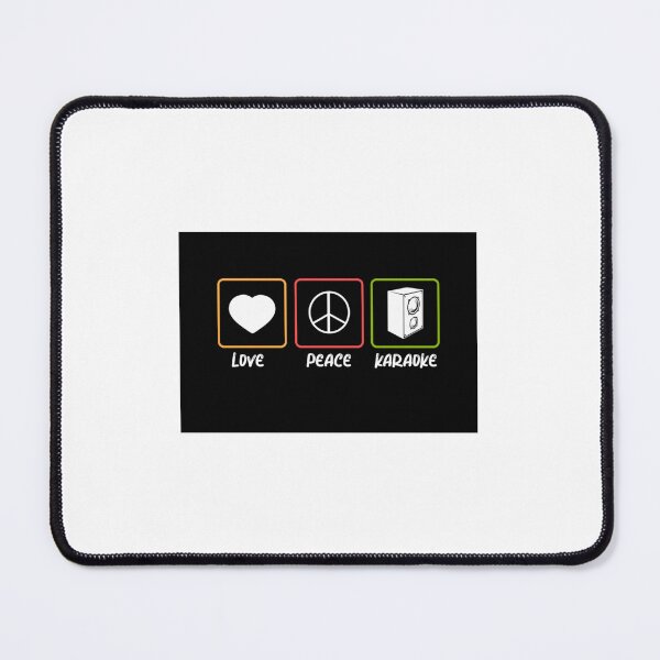 Item preview, Love Peace Karaoke Bar Music Lover Singer Concert designed and sold by DuyPhucCoca.