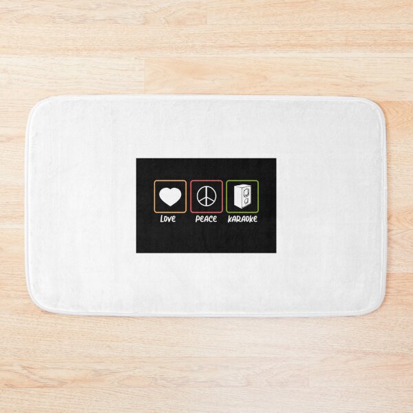 Item preview, Love Peace Karaoke Bar Music Lover Singer Concert designed and sold by DuyPhucCoca.