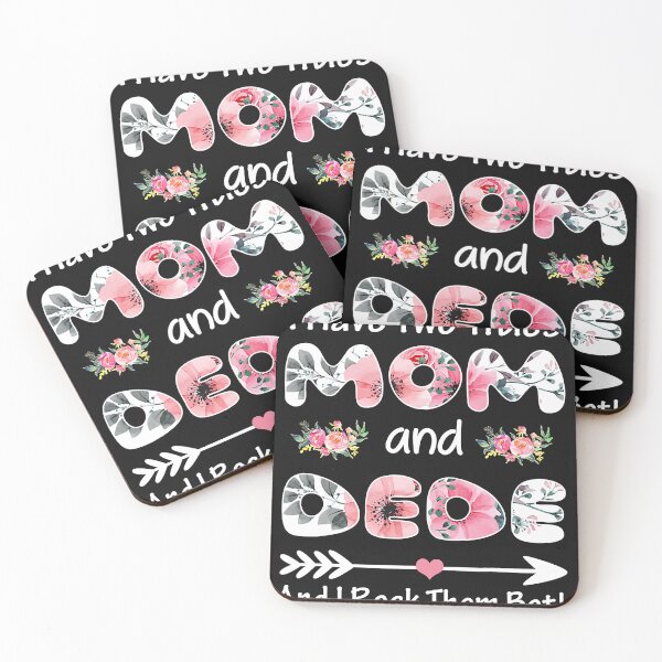 Item preview, I Have Two Titles Mom And Dede Shirt Floral designed and sold by zorinaabzs143.
