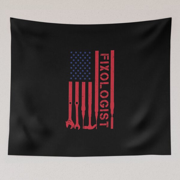 Item preview, Fixologist Patriotic Repairman For A Humor Lover Handyman designed and sold by StrongShirts.
