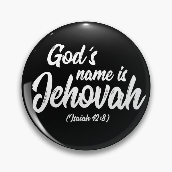 Vista previa del artículo con la obra «El nombre de Dios es Jehová Ministerio JW», diseñado y vendido por NUMAcreations.