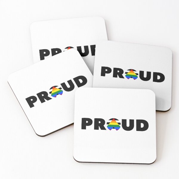 Item preview, Proud Allies. LGBTQ Ally Pride designed and sold by Subtle Pride Shop.