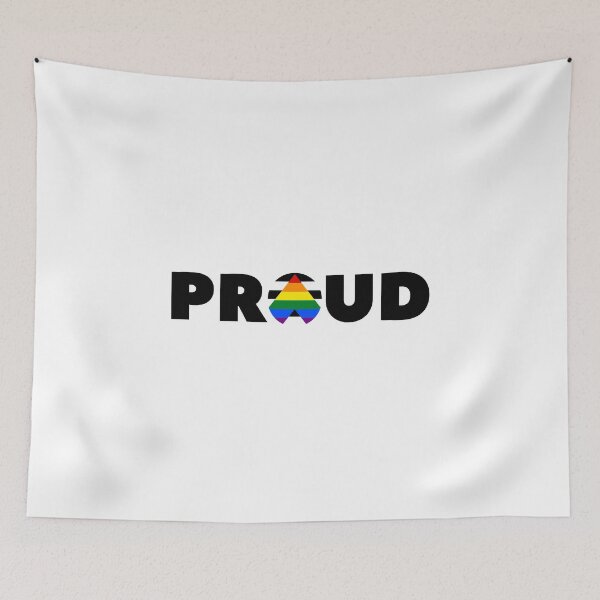 Item preview, Proud Allies. LGBTQ Ally Pride designed and sold by Subtle Pride Shop.