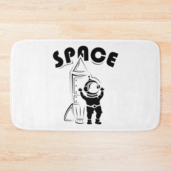 Item preview, Rocket in space with funny astronaut - rocket comic designed and sold by AndreMi.