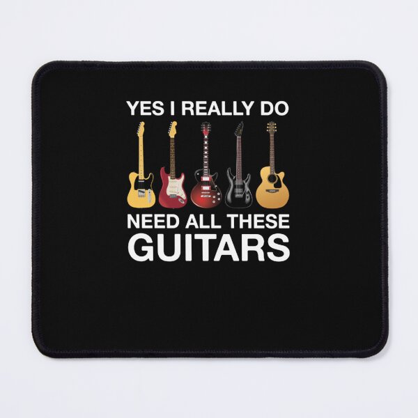 Item preview, Yes I Really Do Need All These Guitars  Active T-Shirt designed and sold by MeikePapendorf.