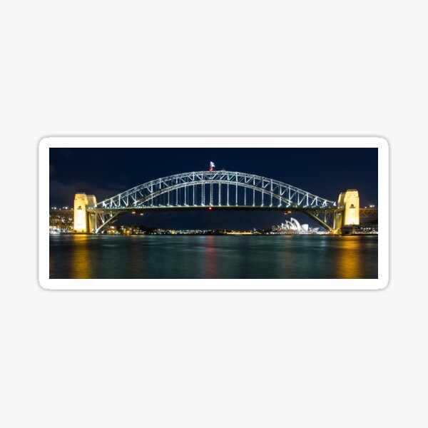 Sydney's Famous - Harbour Bridge & Opera House Sticker