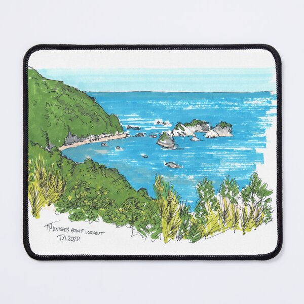 Item preview, Tour Aotearoa 2020 - Knights Point Lookout designed and sold by Tom Napper Design.