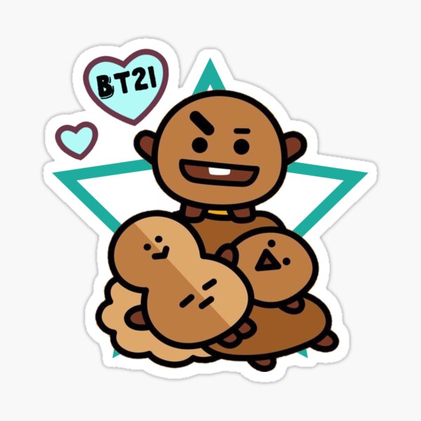 Bt Shooky Sticker By Theclassic Redbubble