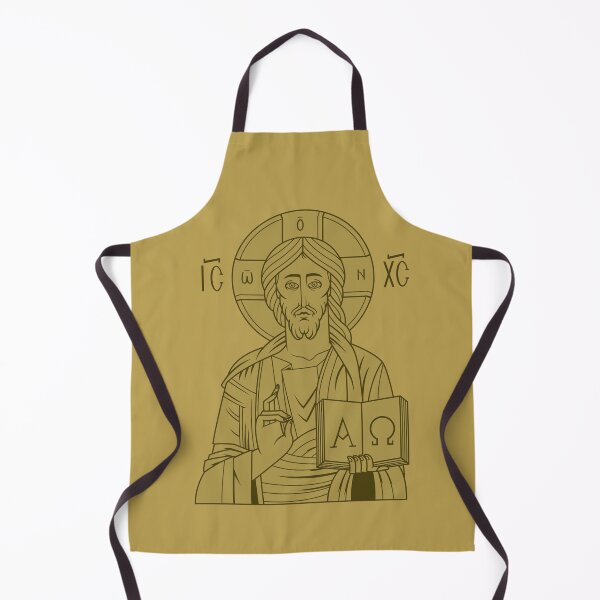 Item preview, Orthodox Icon of Jesus Christ. Spiritual Alpha And Omega designed and sold by Rebel-Design.