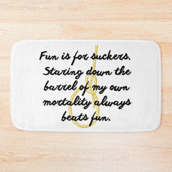 Item preview, Staring down the barrel of my own mortality always beats fun .2 designed and sold by RebeccaART5.