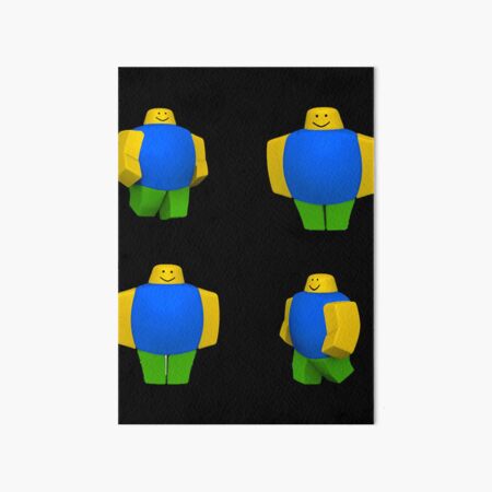 Roblox Noob  Art Board Print for Sale by AshleyMon75003