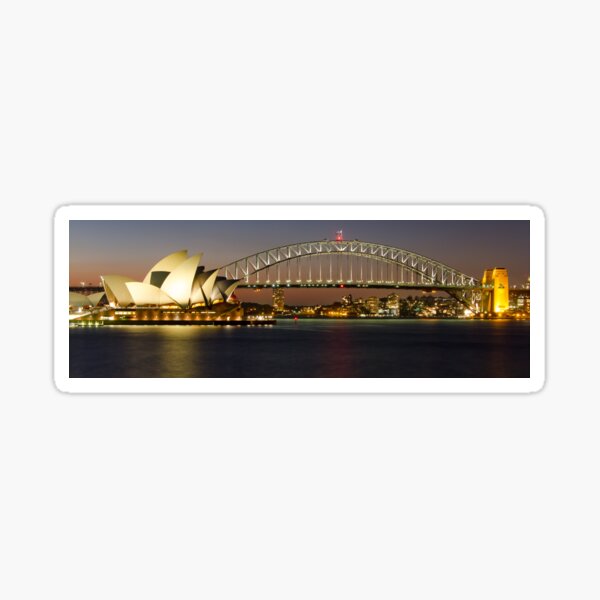 Sydney's Famous - Harbour Bridge & Opera House Sticker