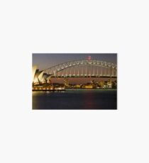 Sydney's Famous - Harbour Bridge & Opera House Art Board