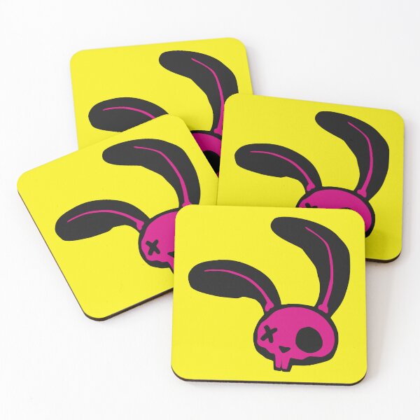 Item preview, Pink Punk Bunny Skull Graphic designed and sold by iscaStudioArt.