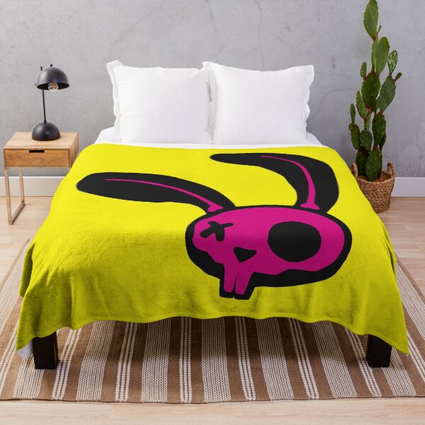 Item preview, Pink Punk Bunny Skull Graphic designed and sold by iscaStudioArt.