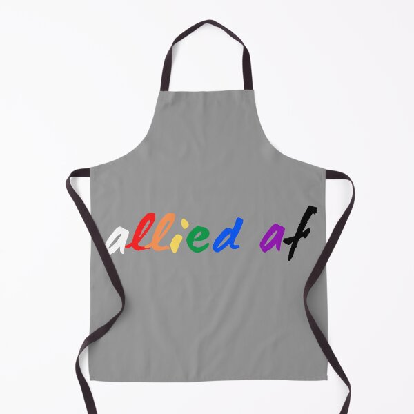 Item preview, Allied af Allies. LGBTQ Ally Pride designed and sold by Subtle Pride Shop.