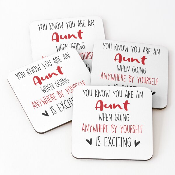 Item preview, You Know You're An Aunt When, Mothers Day Funny Aunt designed and sold by EasyPrintGift.